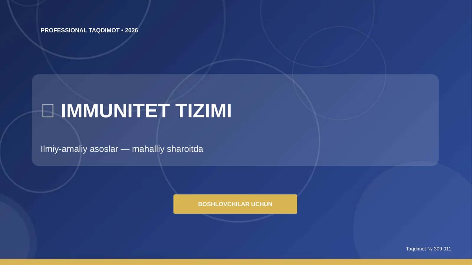 IMMUNITET TIZIMI 1