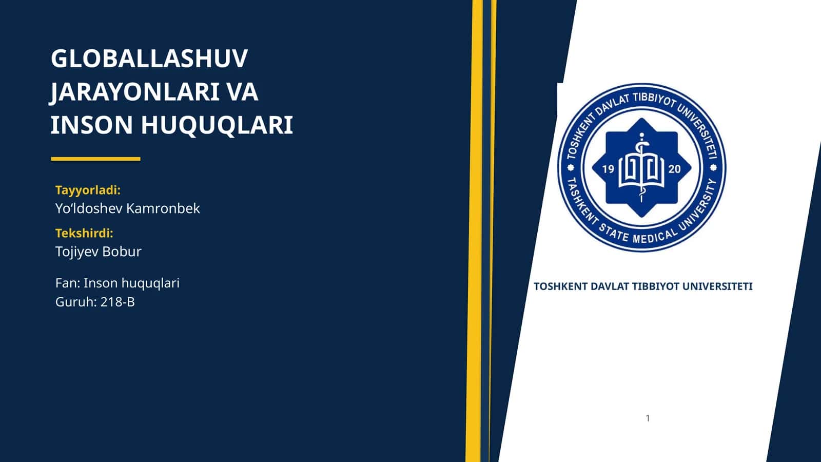 Globallashuv tushunchasi 1