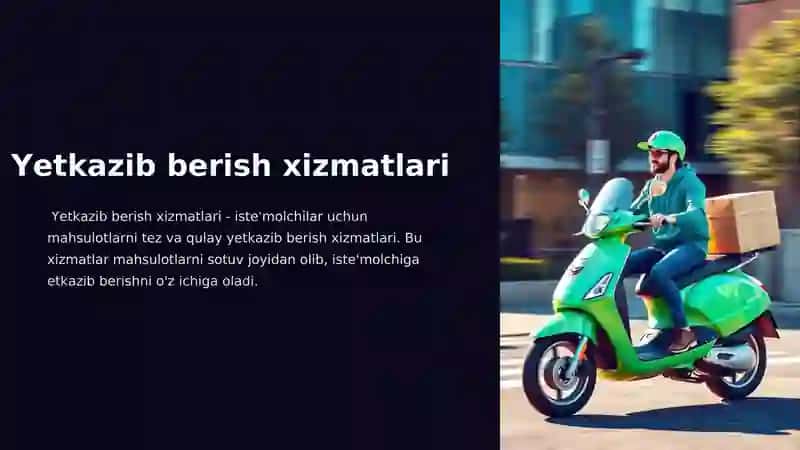 Yetkazib berish xizmatlari