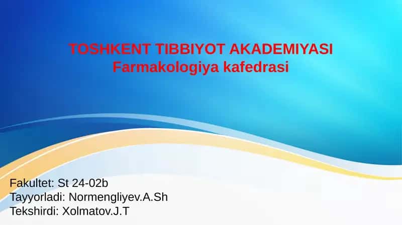 O’ZBEKISTON RESPUBLIKASI PREZIDENTINING RETSEPTLARIGA ASOSLANGAN QONUN VA FFARMOYISHLARI 1