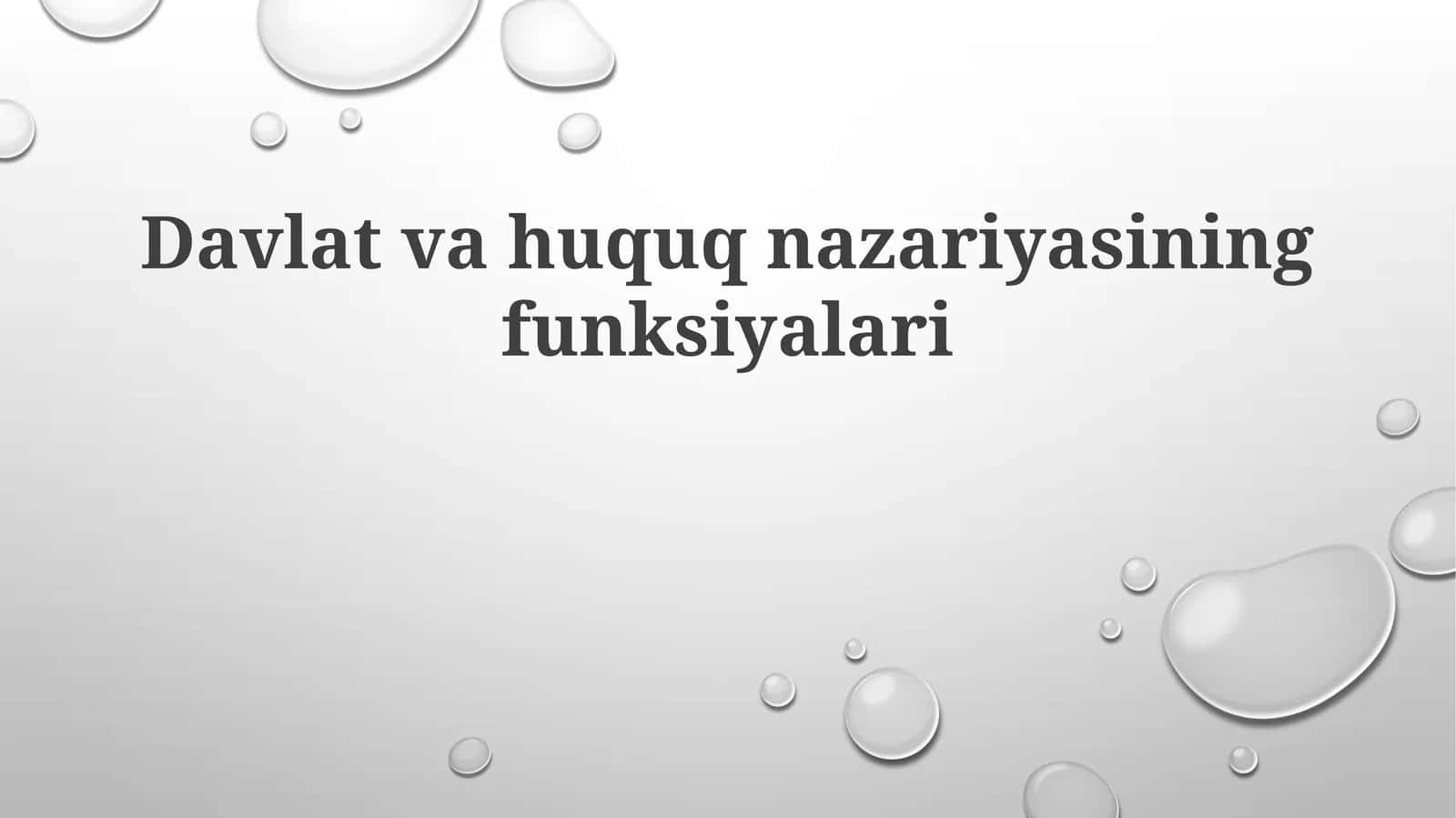 Davlatvahuquqnazariyasiningfunksiyalari 1