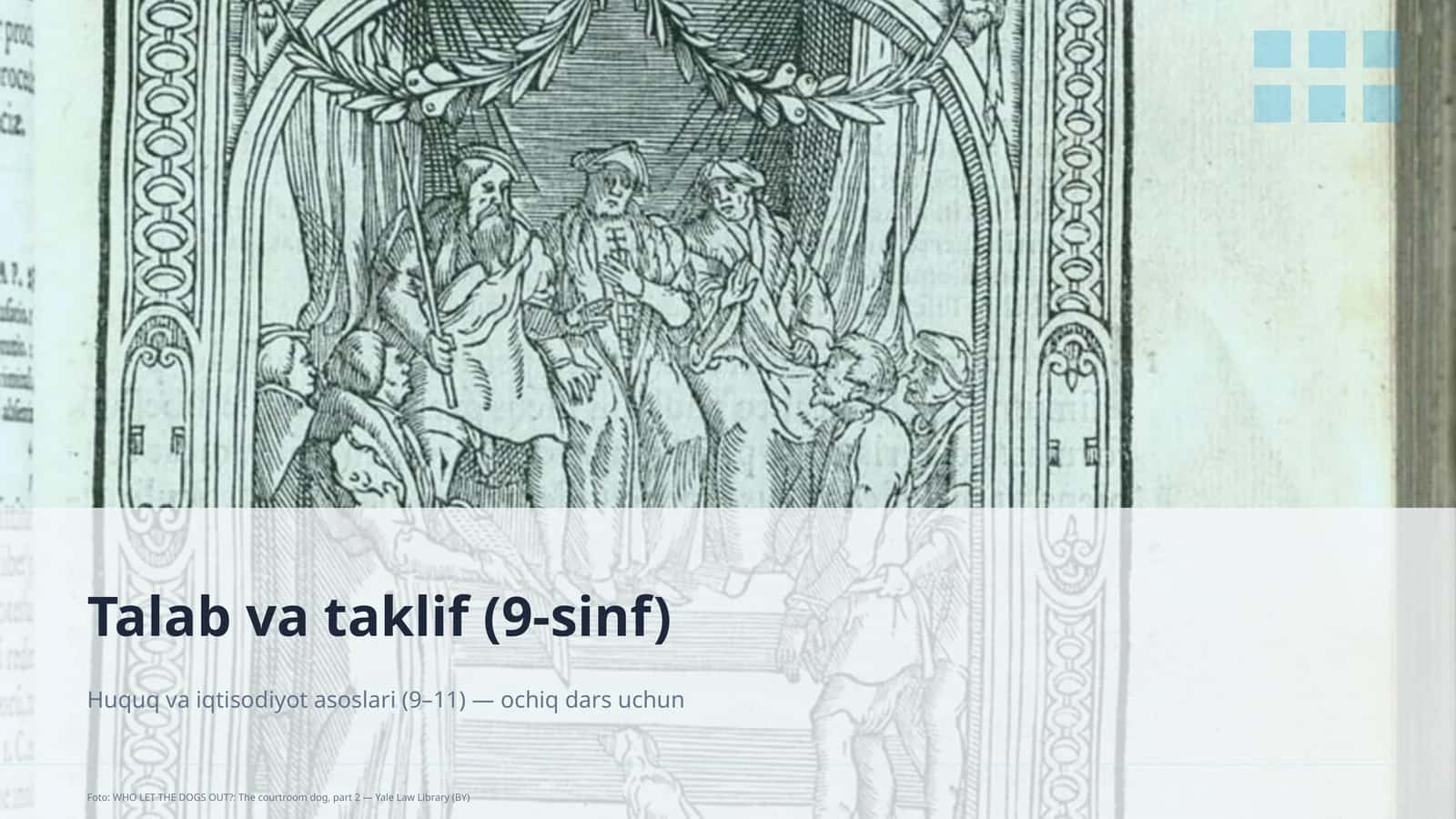Huquq va iqtisodiyot asoslari (9–11) 1