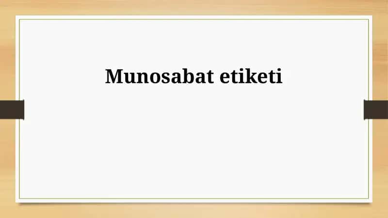 Etiket 1