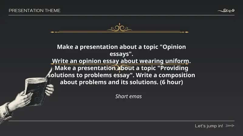 Opinion essays 1