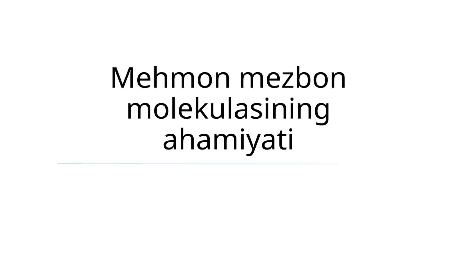 Supermolekulyar Kimyo Asoslari 1