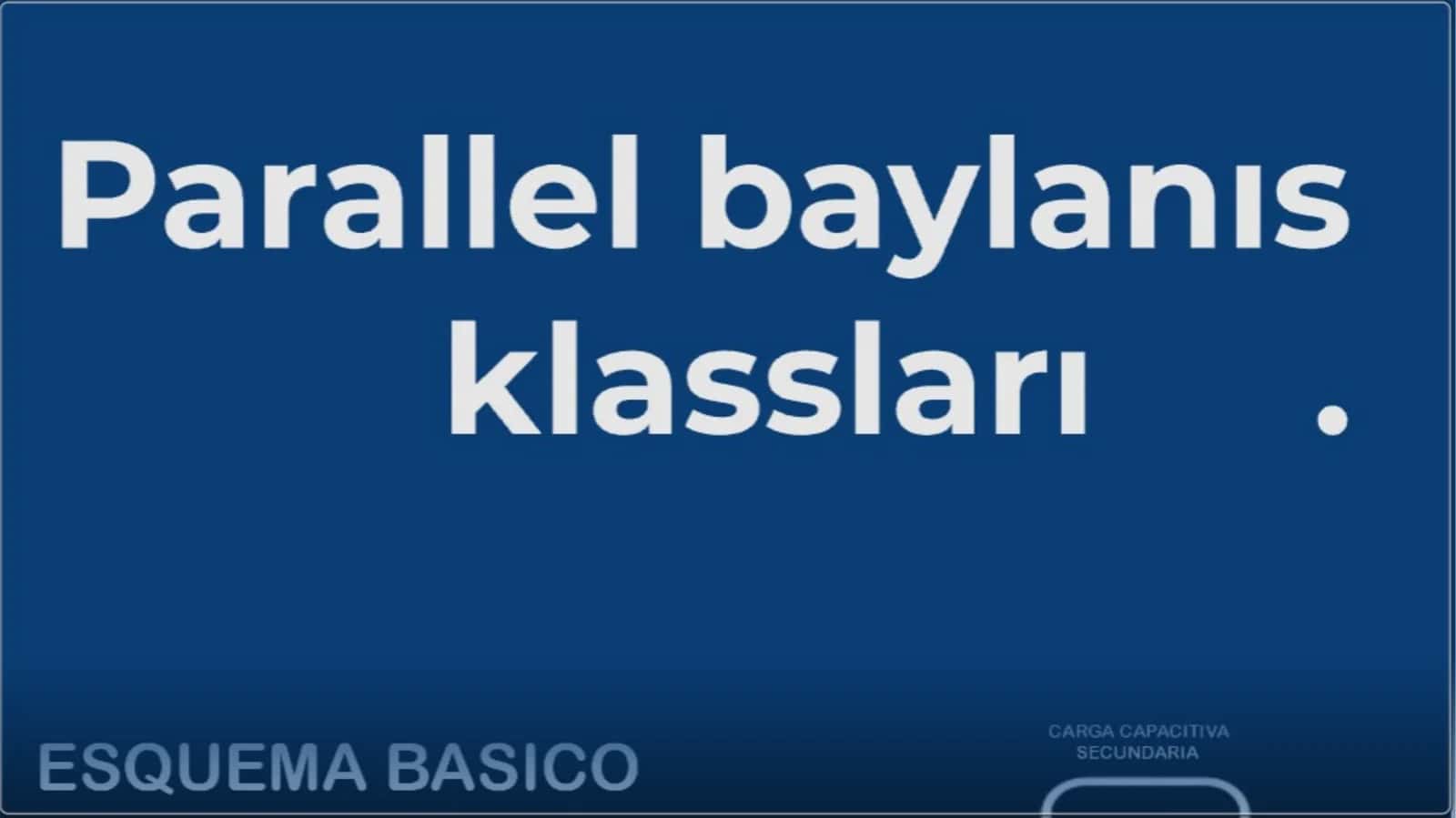 Parallel baylanis klasslari 1