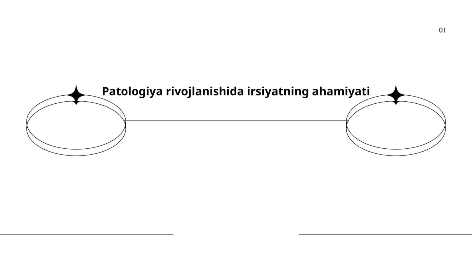 Patologiya rivojlanishida irsiyatning ahamiyati 1