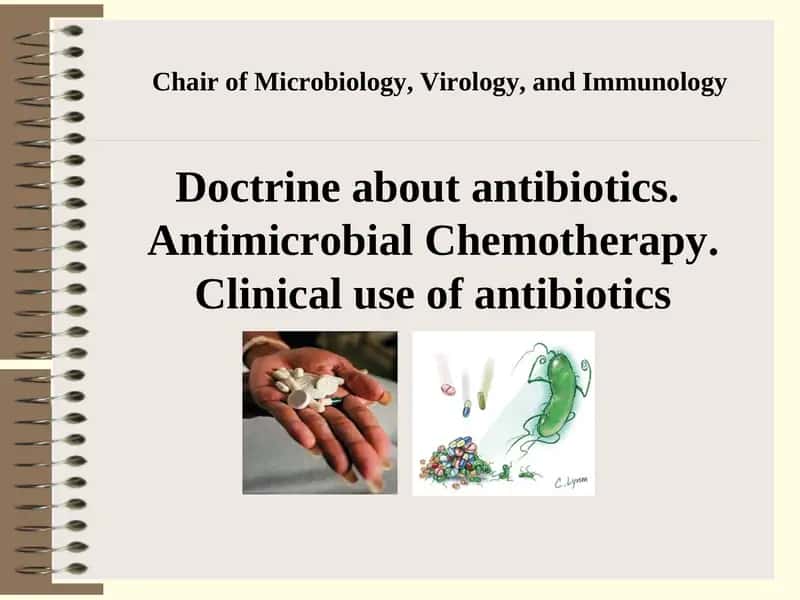 Antimicrobial Chemotherapy 1