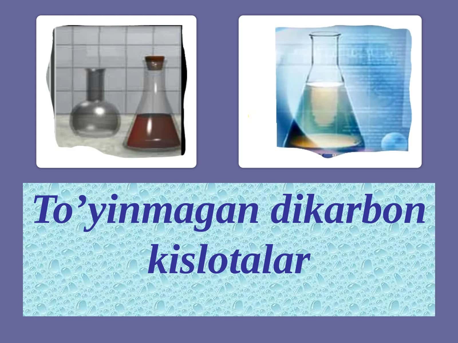 To’yinmagan dikarbon kislotalar 1