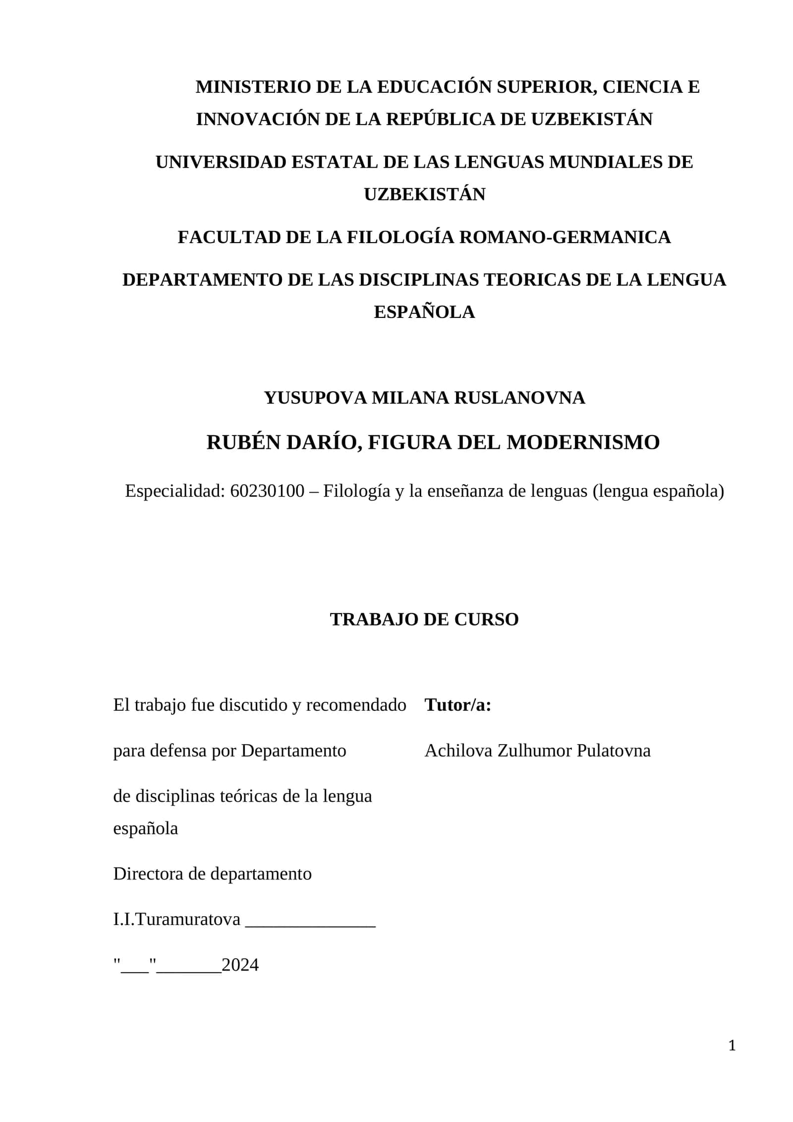Rubén Darío, Figura del Modernismo 1