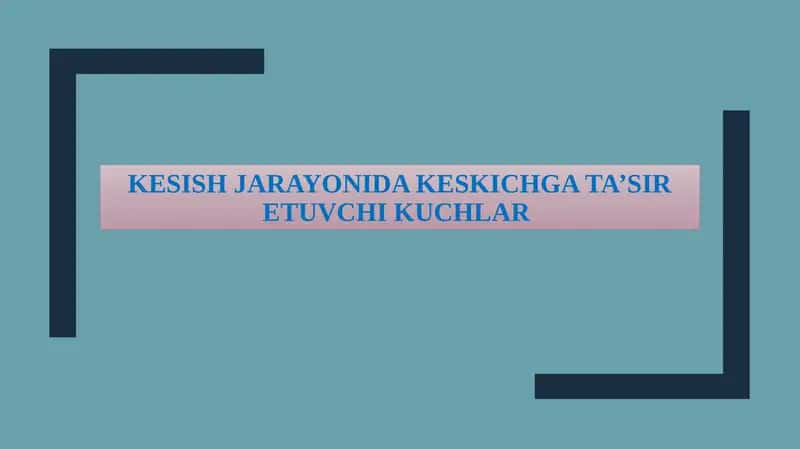 Metall kesuvchi stanoklar 1