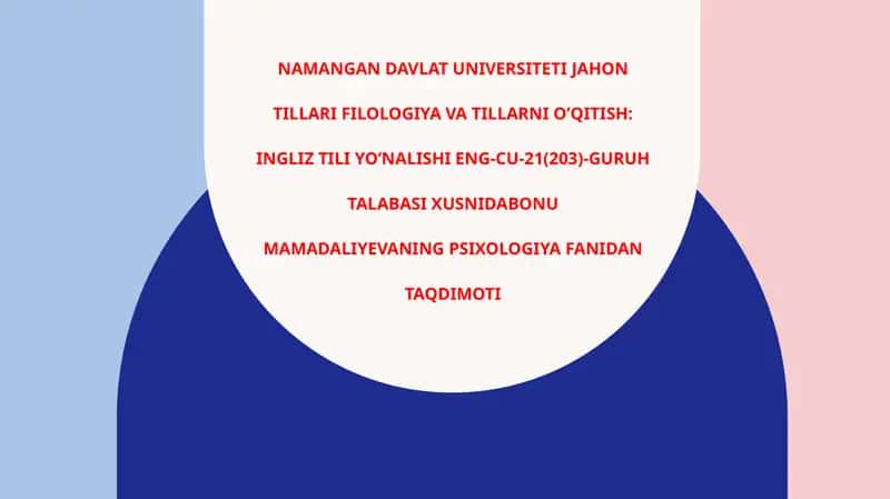 Ingliz tili o'qitish 1