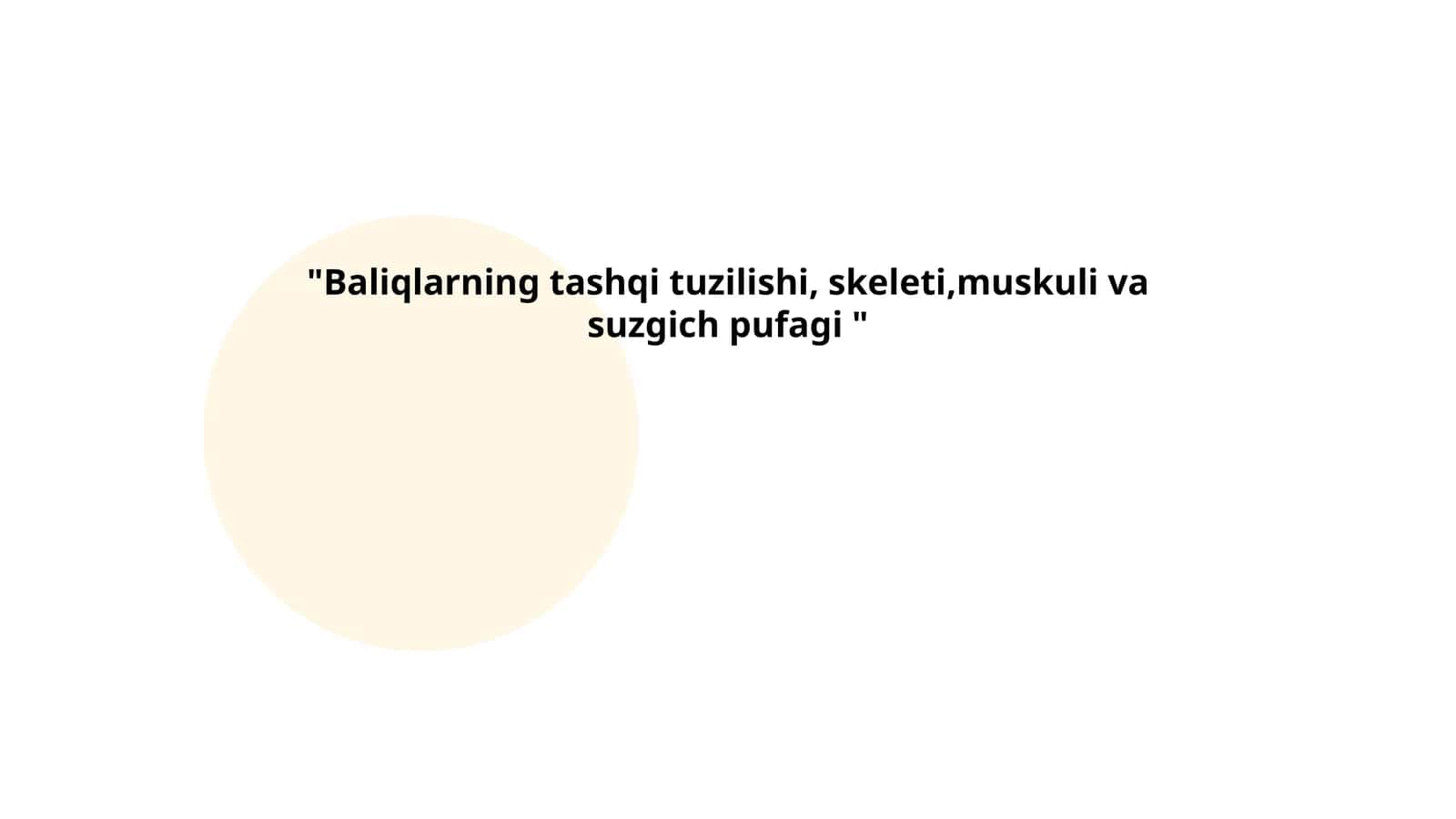 Baliqlarning Tashqi Tuzilishi 1
