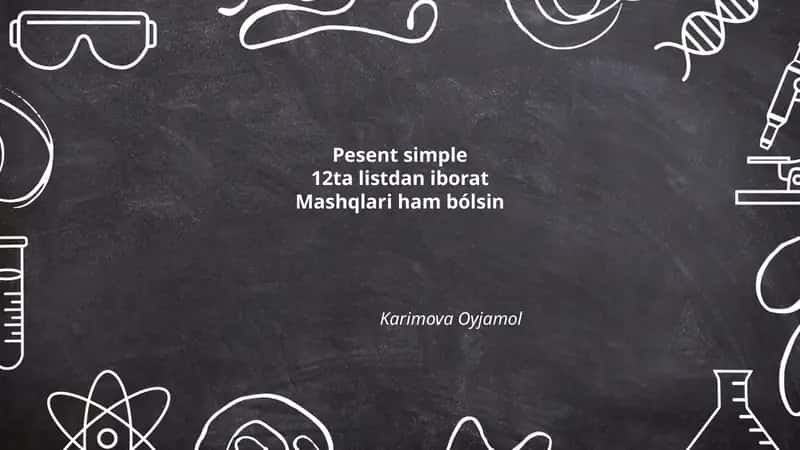 Pesent simple 1