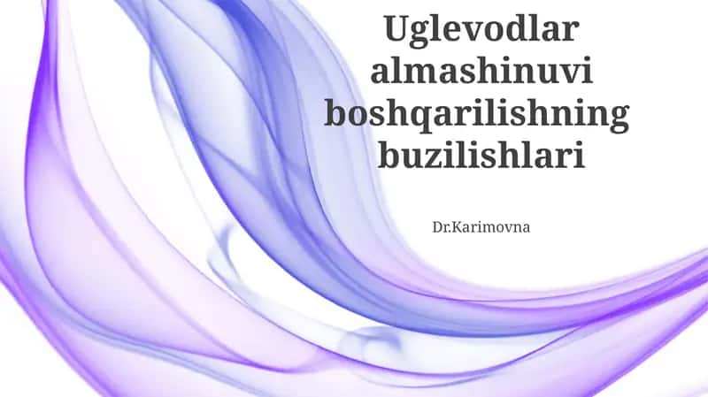 Fruktoza intoleransiyasi 1