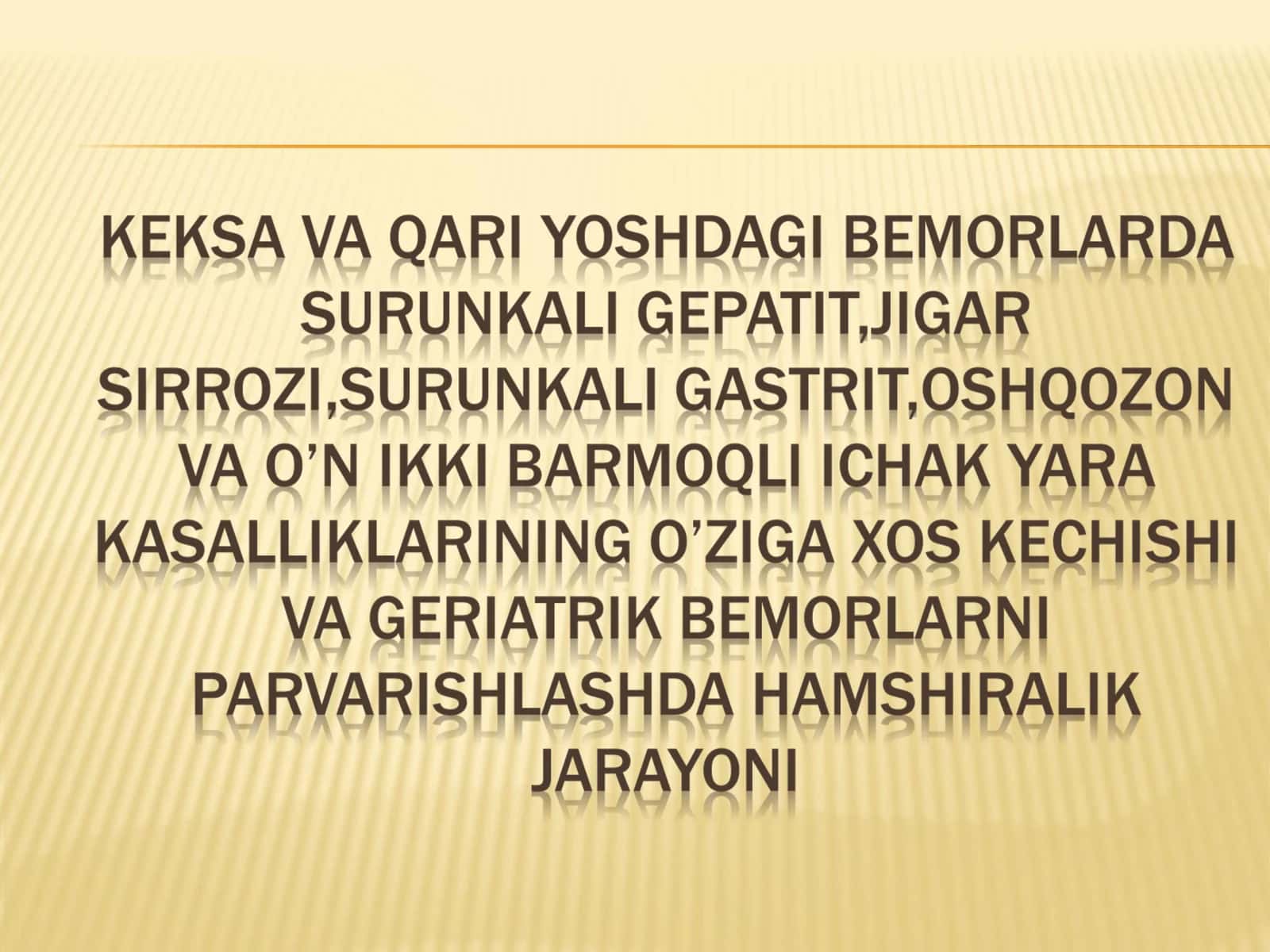 Surunkali Gepatit 1