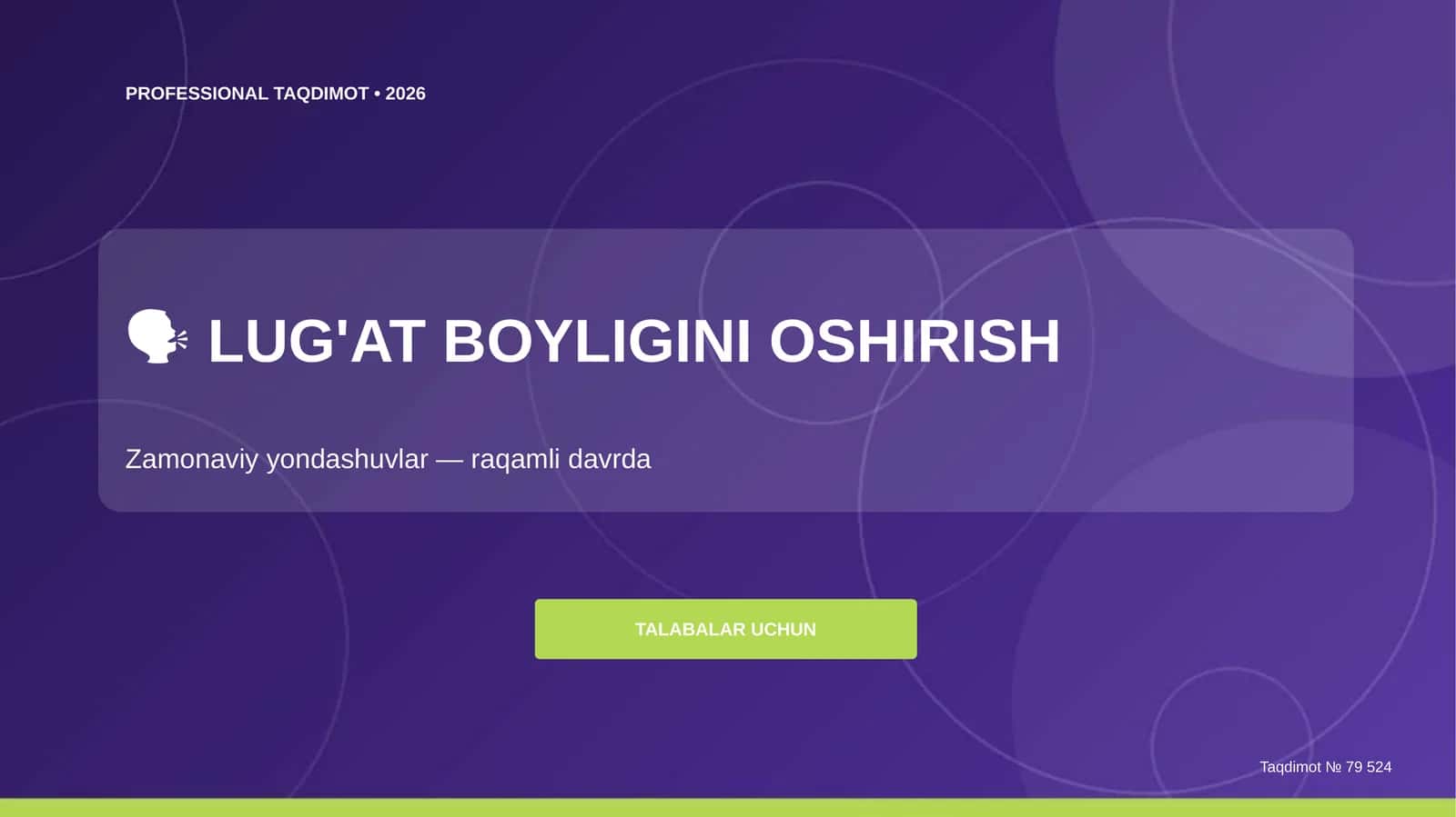 Taqdimot № 79 524 1