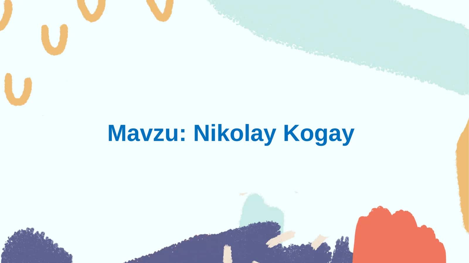 Nikolay Kogay 1