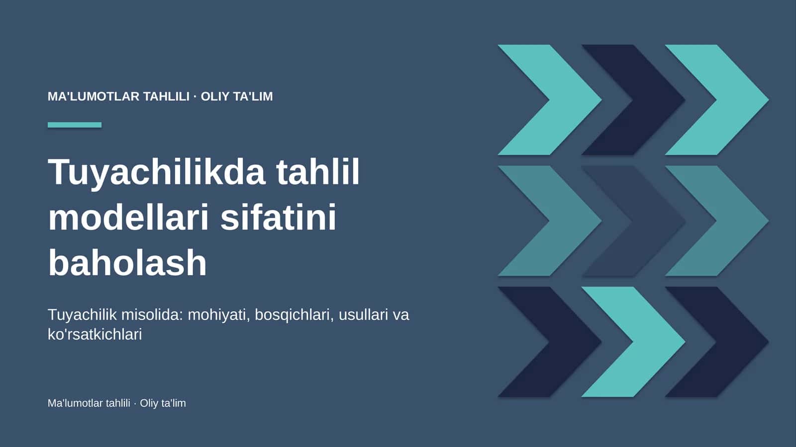 tuyachilikda tahlil modellari sifatini baholash 9417 1