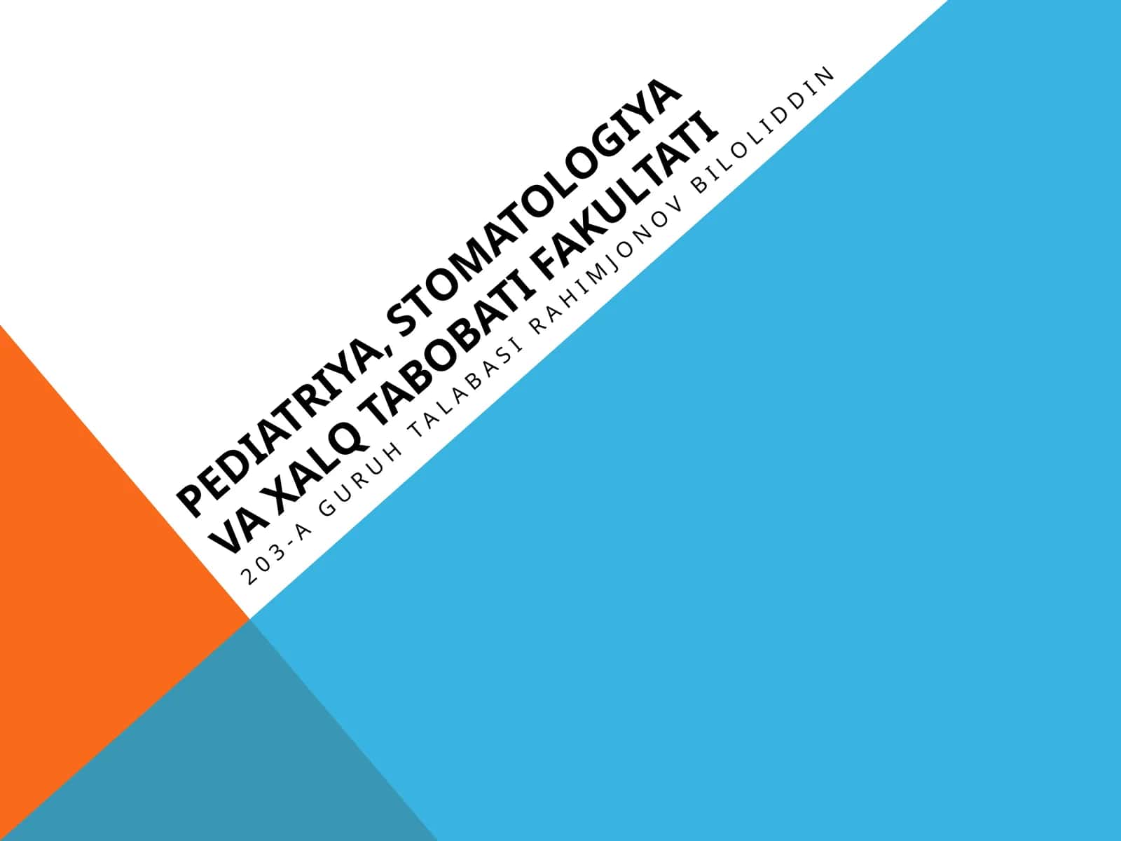 203-A GURUH TALABASI RAHIMJONOV BILOLIDDIN 1