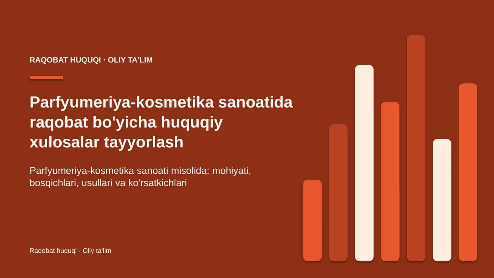 parfyumeriya kosmetika sanoatida raqobat bo'yicha huquqiy xulosalar tayyorlash 3525 1