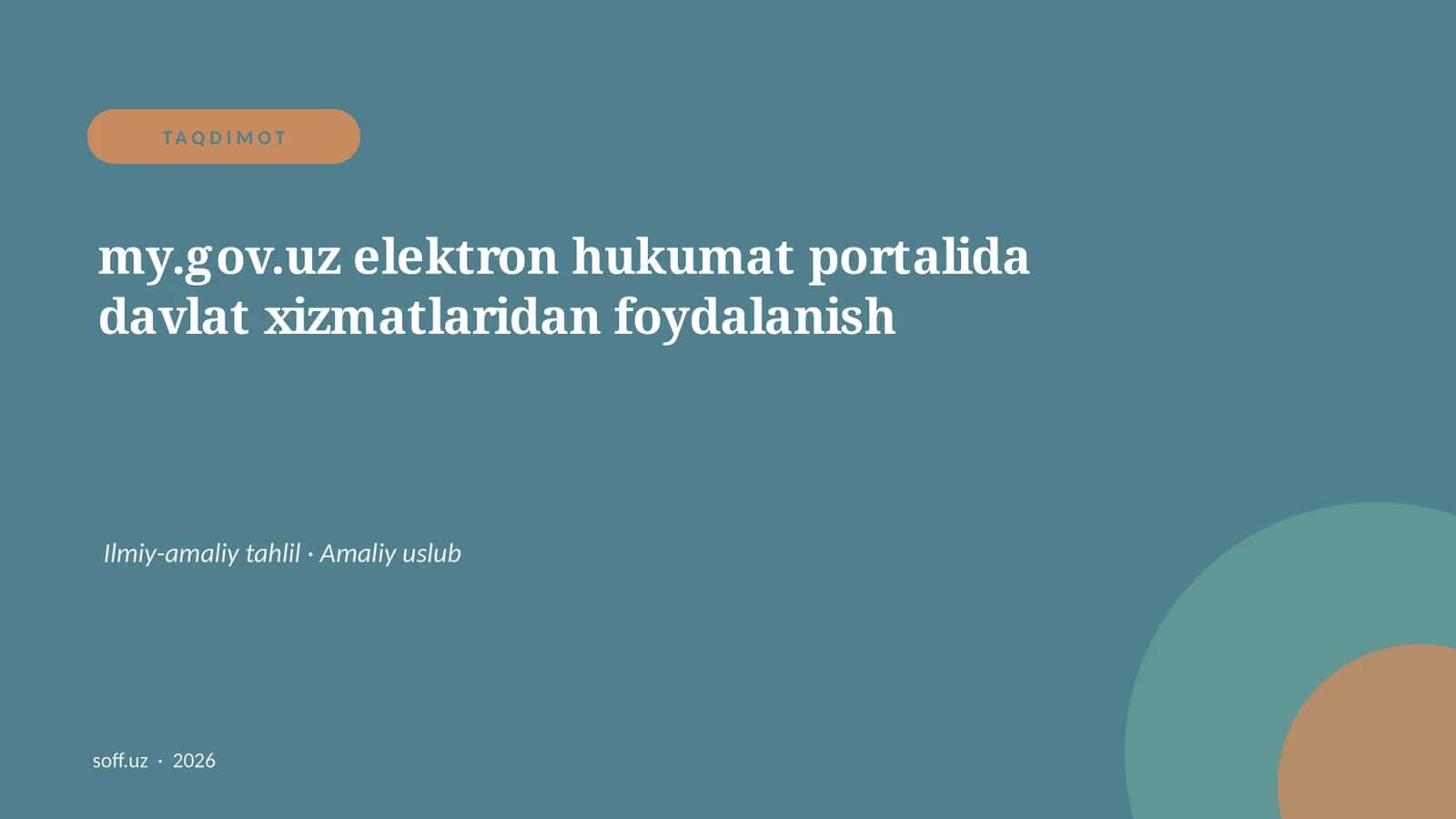 my.gov.uz elektron hukumat portalida davlat xizmatlaridan foydalanish 1