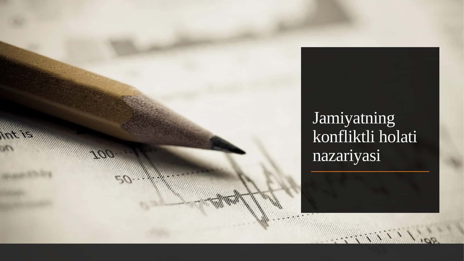 Jamiyatning konfliktli holati nazariyasi 1