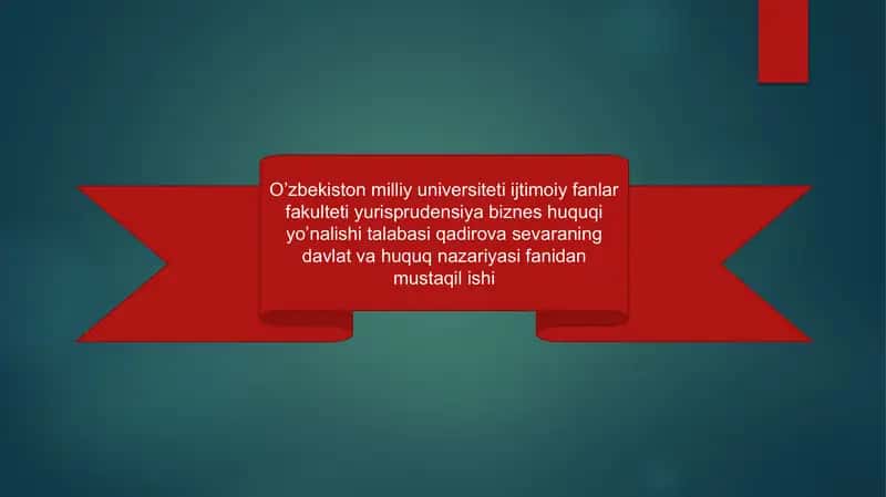Huquq ijodkorligi 1