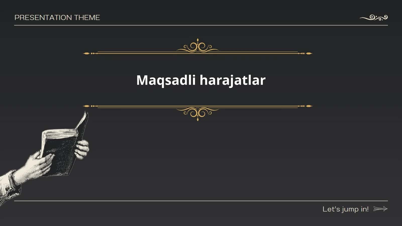 Maqsadli harajatlar 1