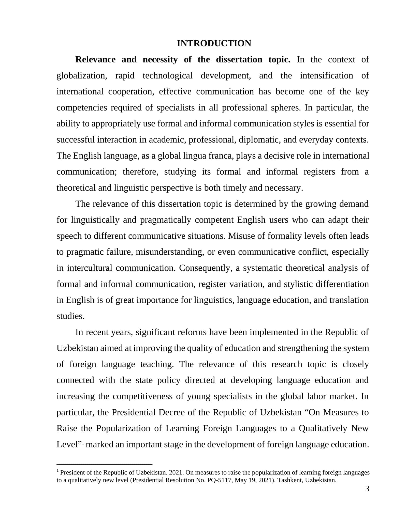 Introduction of English Formal and Informal Communication Styles 1