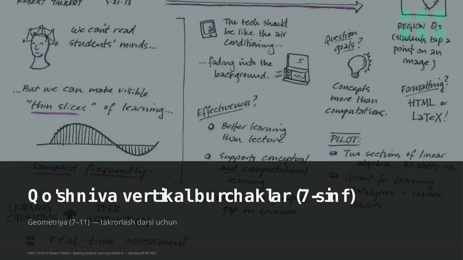 Geometriya (7– 11) — takrorlash darsi uchun 1