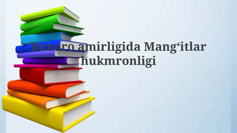 BuxoroamirligidaMangʻitlarhukmronligi 1