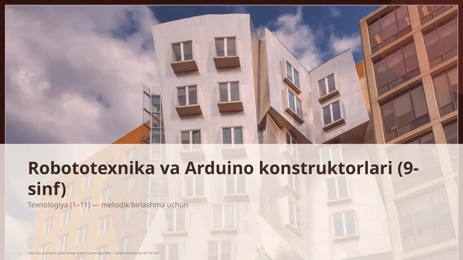 Robototexnika va Arduino konstruktorlari (9-sinf) 1