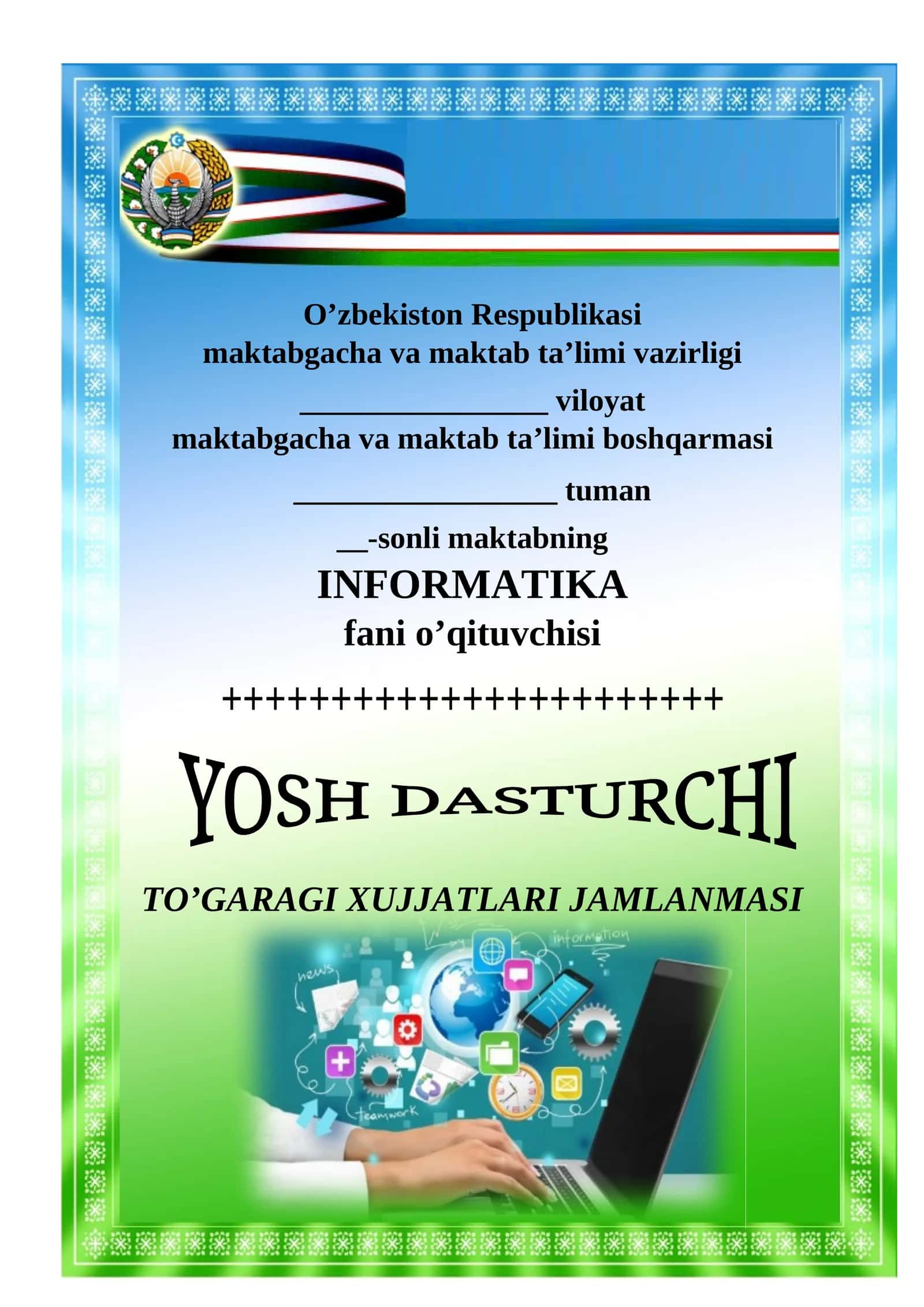 INFORMATIKA To'garak yangi Cembridj DARSLIGI ASOSIDA 1