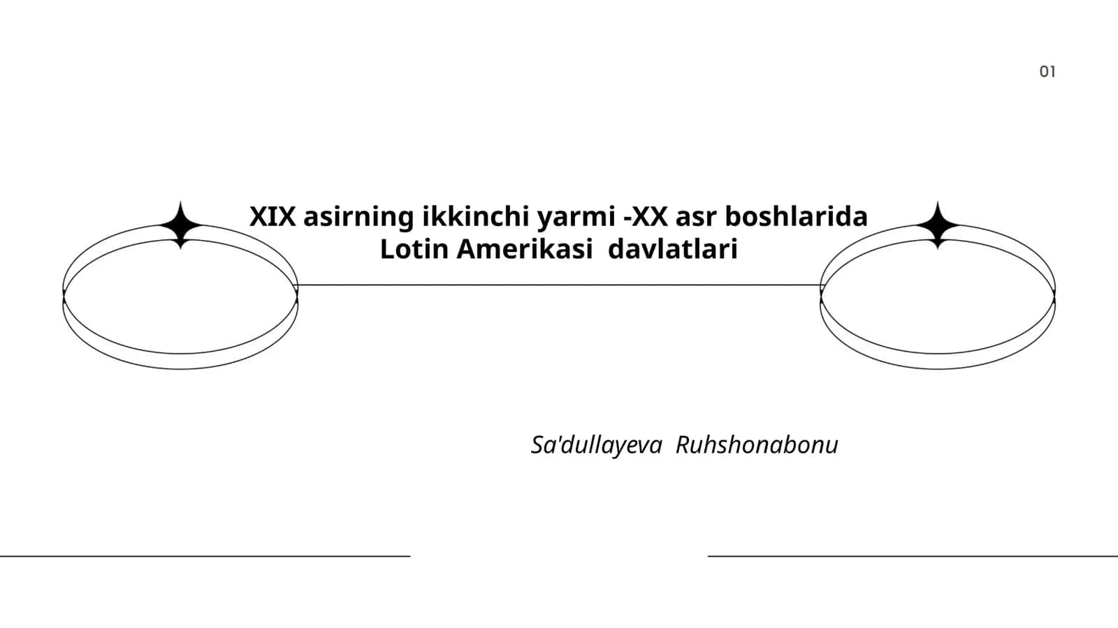 XIX asirning ikkinchi yarmi -XX asr boshlarida Lotin Amerikasi davlatlari 1