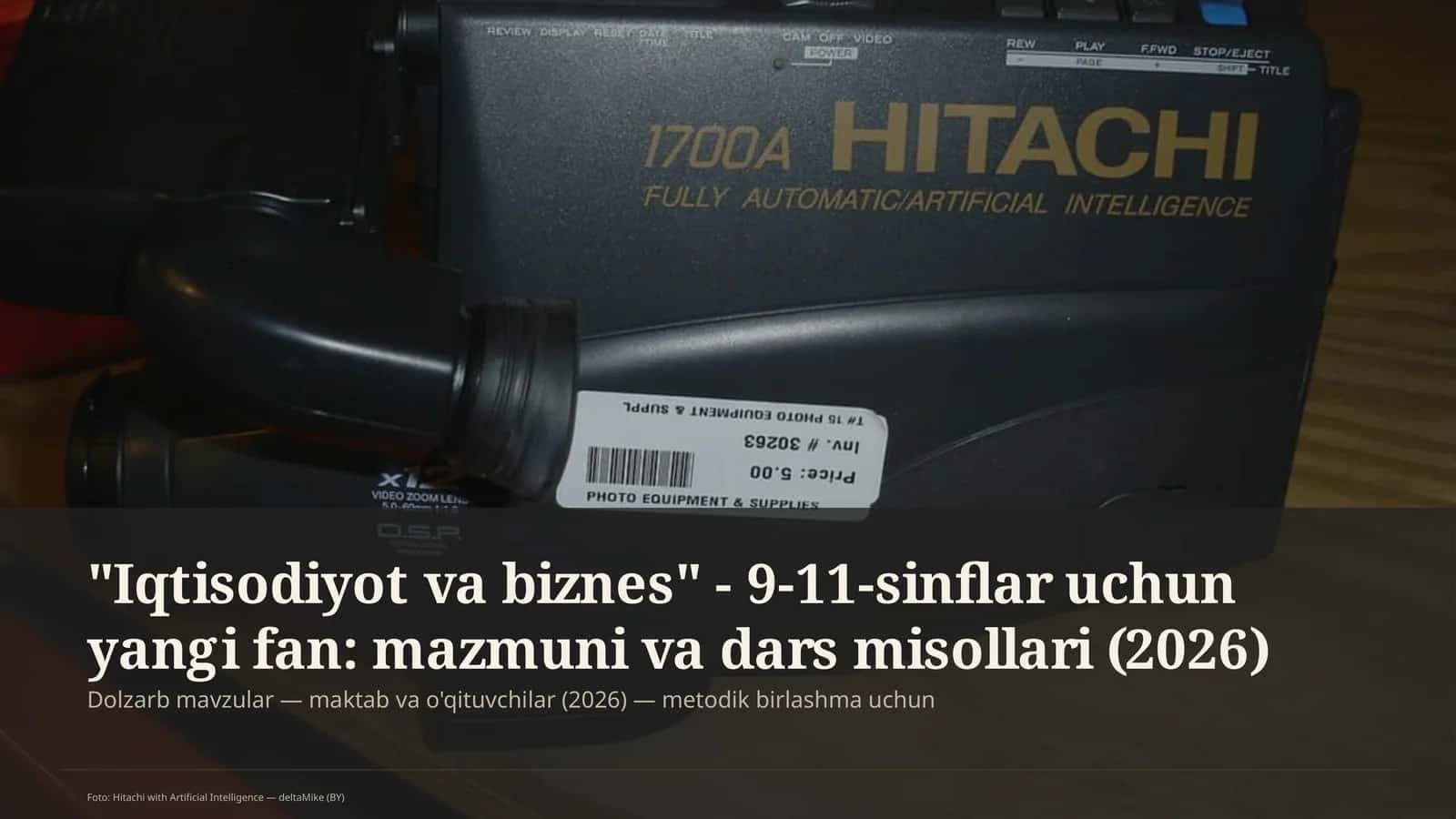 Iqtisodiyot va biznes - 9-11-sinflar 1