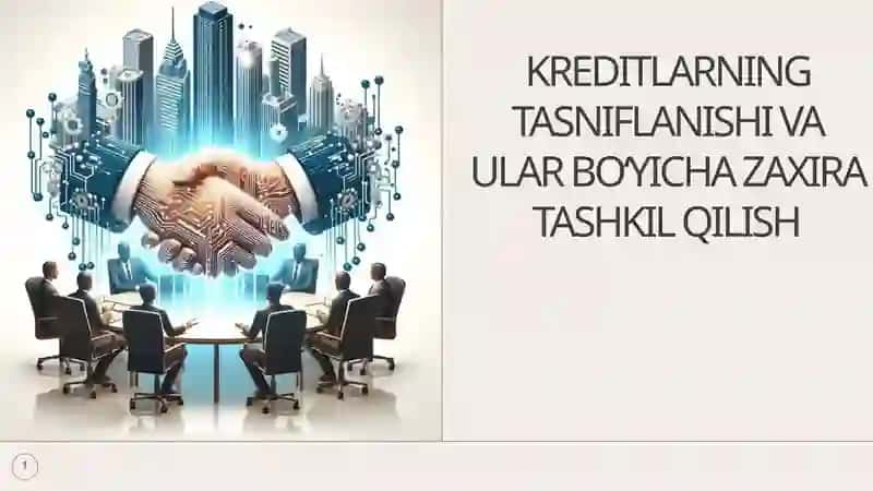 KREDITLARNING TASNIFLANISHI 1