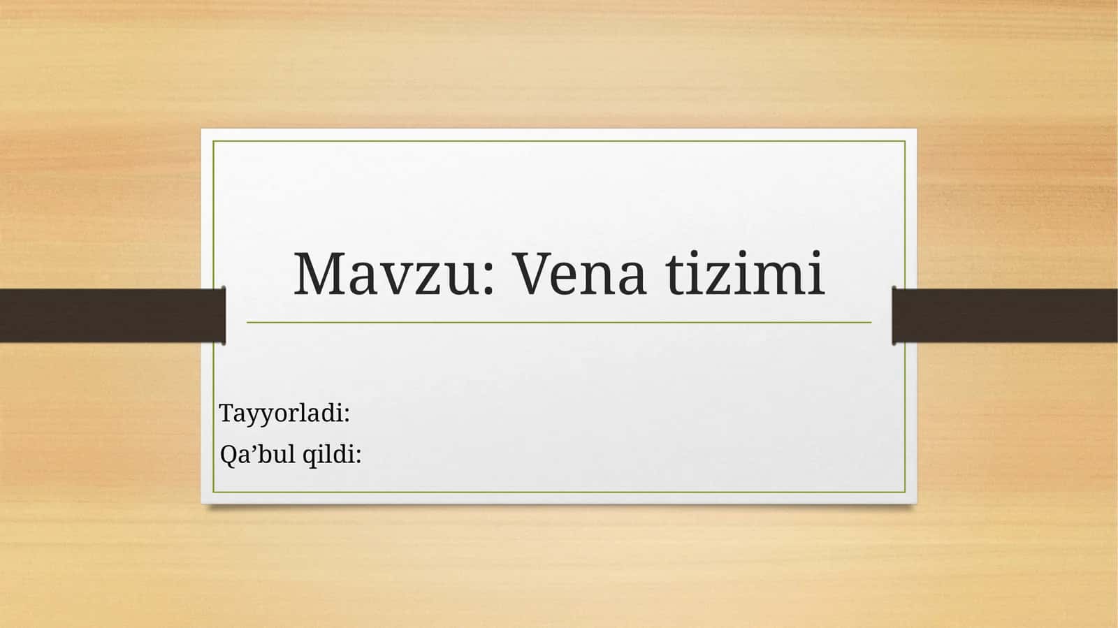 Venatizimi 1