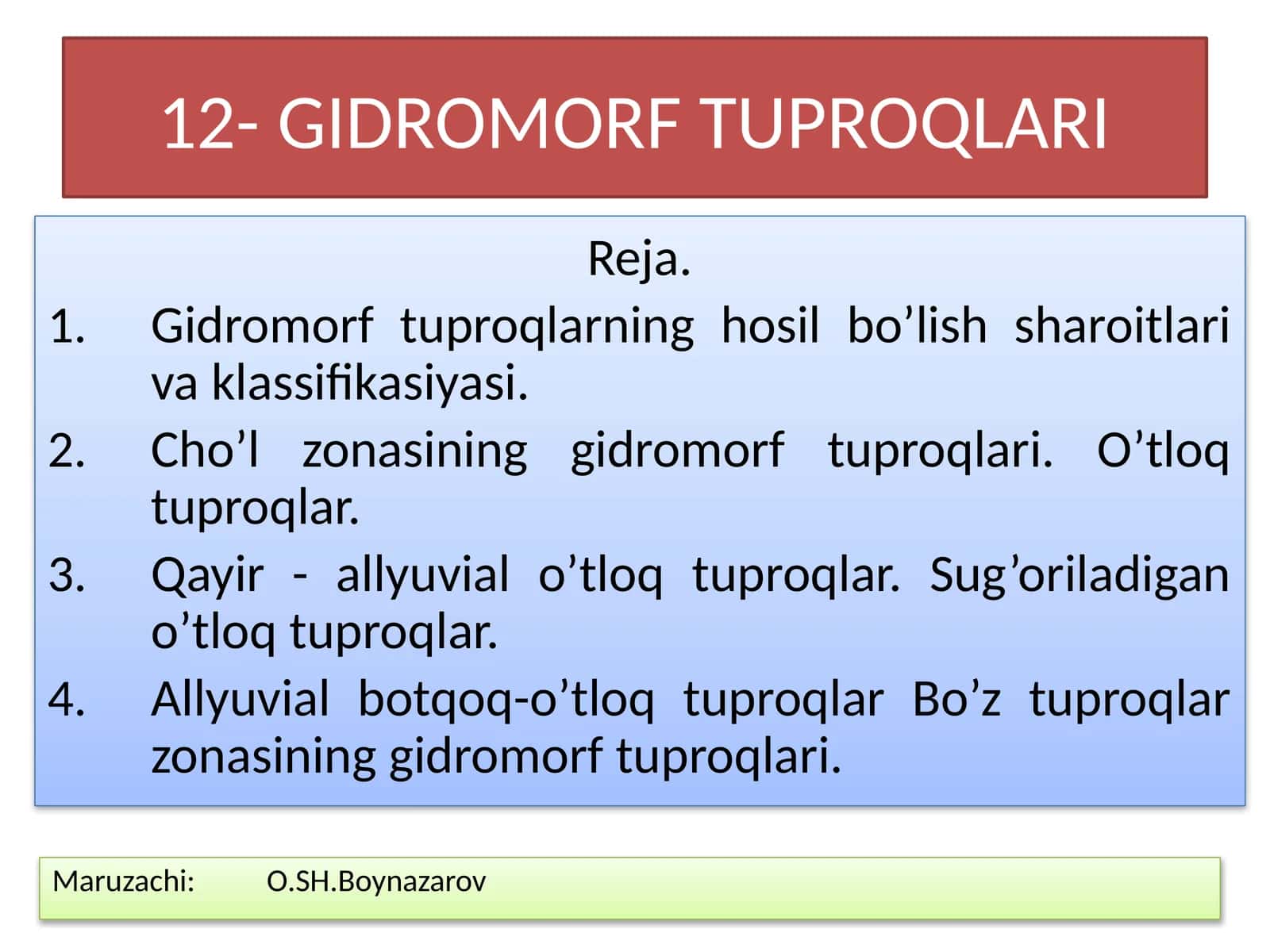 GIDROMORF TUPROQLARI 1