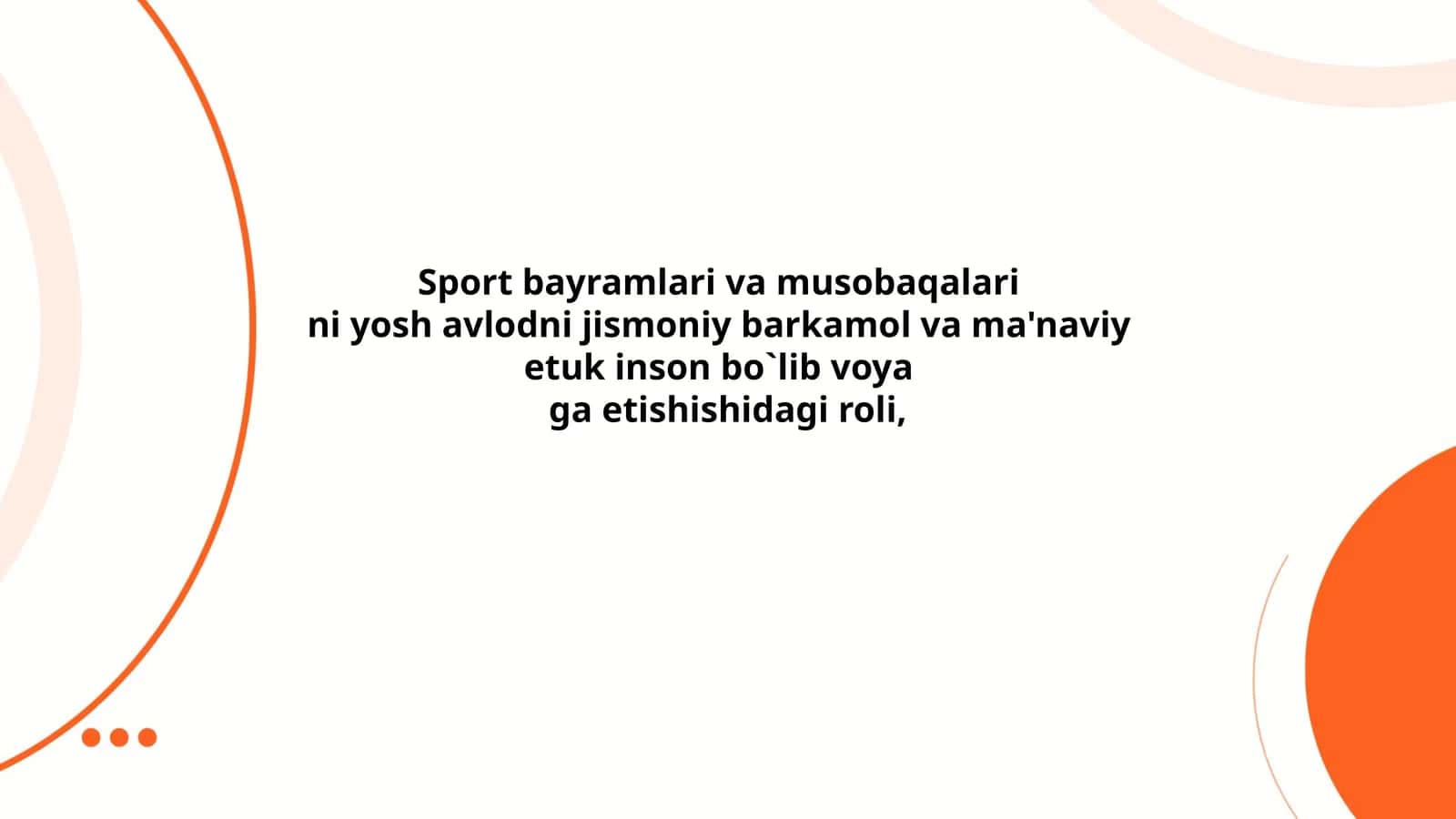 Sport bayramlari va musobaqalari 1