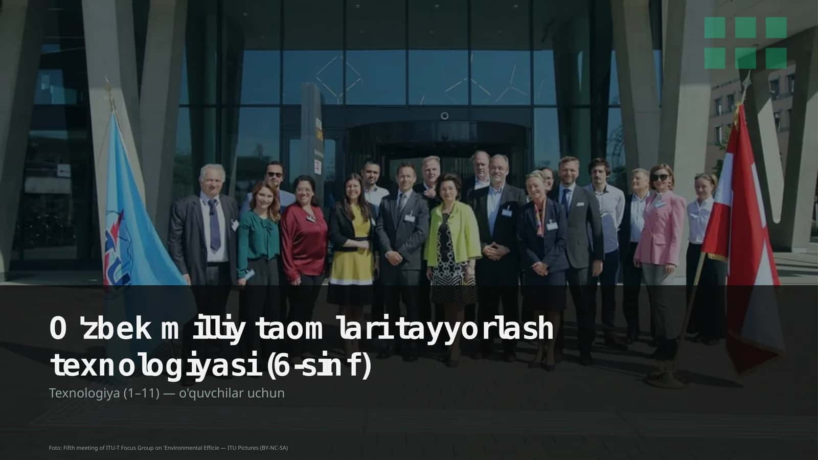 O'zbek milliy taomlari tayyorlash texnologiyasi (6-sinf) 1