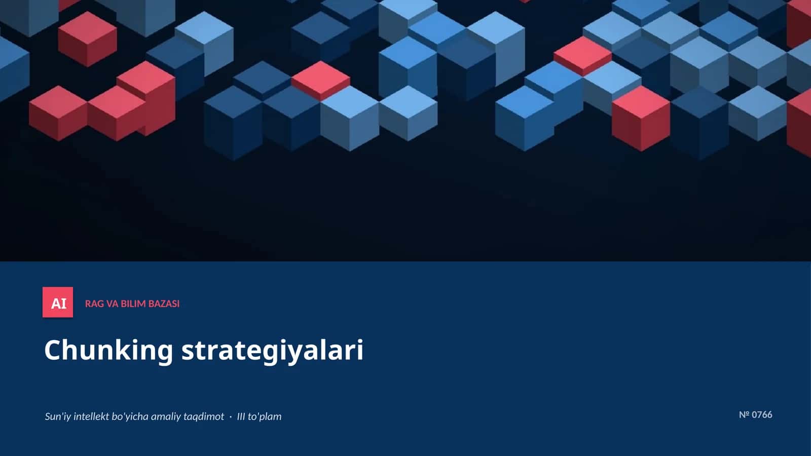 Chunking strategiyalari 1