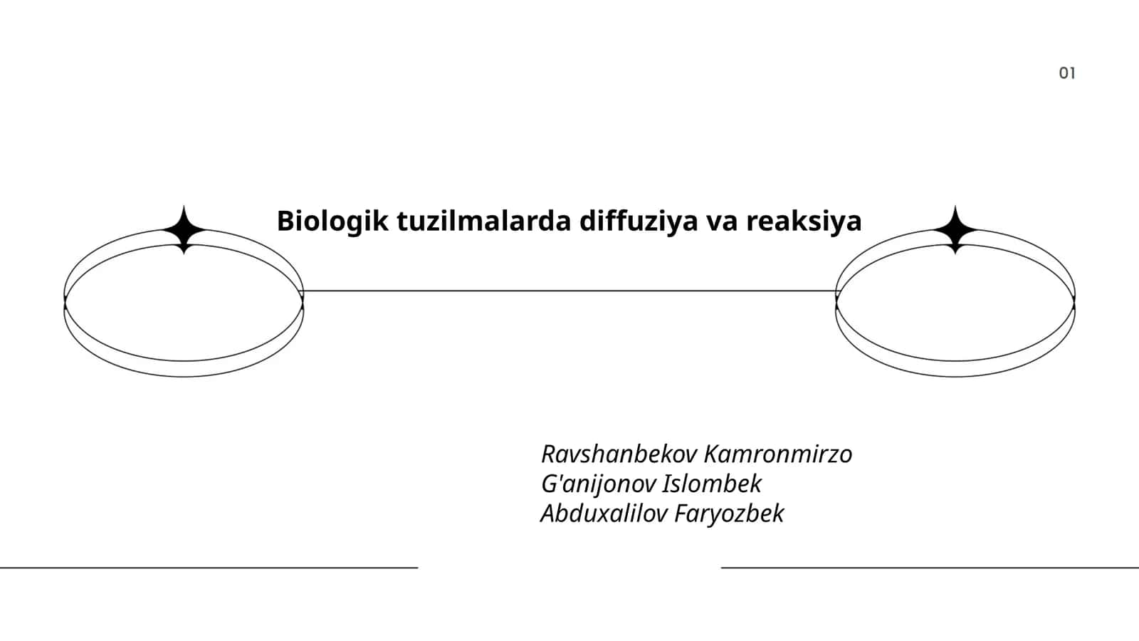 Biologik tuzilmalarda diffuziya va reaksiya 1
