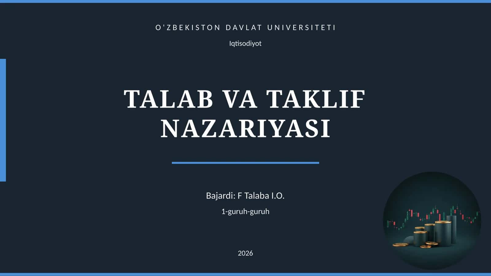 TALAB VA TAKLIF NAZARIYASI 1