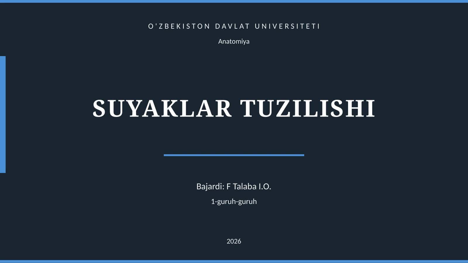 SUYAKLAR TUZILISHI 1