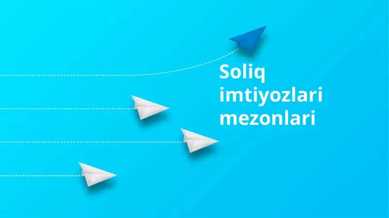 Soliq imtiyozlari mezonlari 1