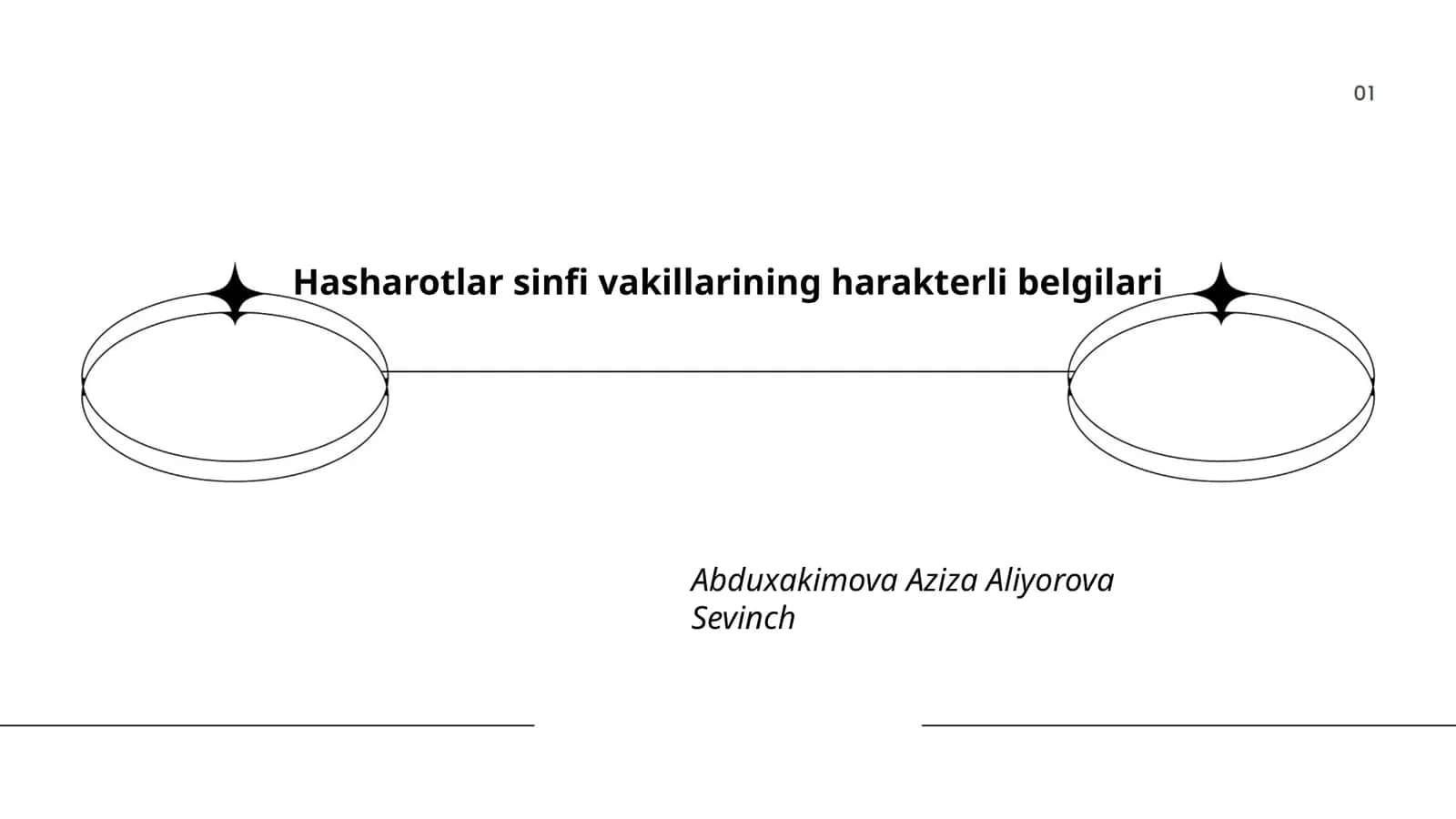 Hasharotlar sinfi vakillarining harakterli belgilari 1