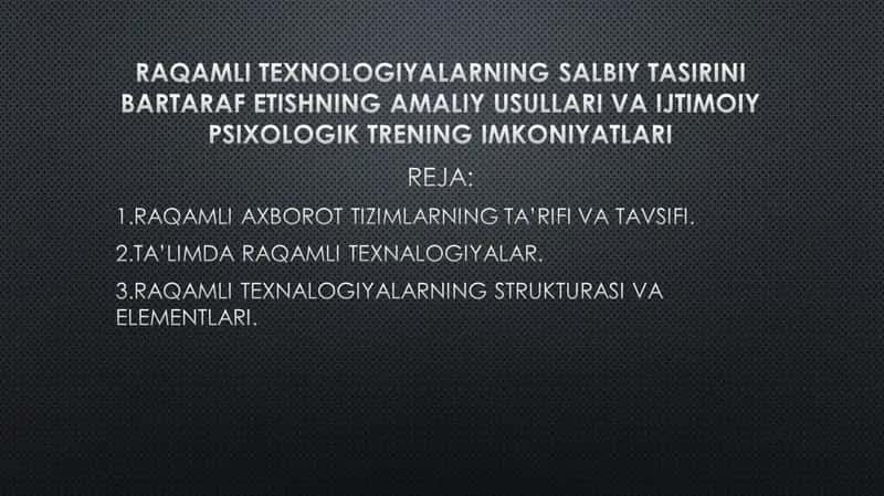 Psixologik madaniyat 1