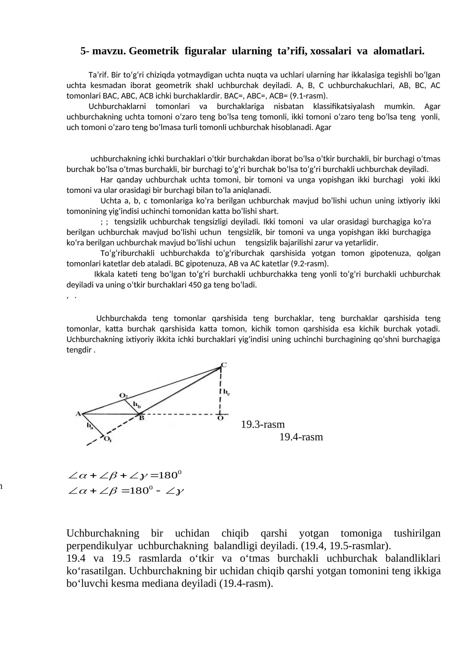 Geometrik figuralar 1