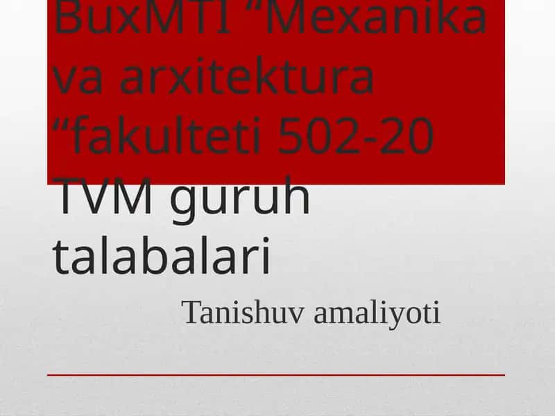 Buxoro Avtotexxizmat 1